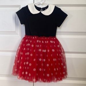 Red Polka Dot Vacation Dress “Minnie Mouse” Size 4 from Taylor Joelle